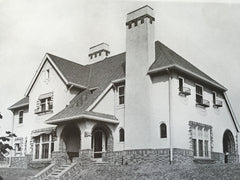 House of H.B. Chess, Jr., Esq., Pittsburgh, PA, 1916, Lithograph. Edward B. Lee