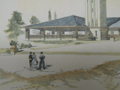 Pavilion at Forest Park, St. Louis, MO, 1897, Original Plan. Eames & Young.