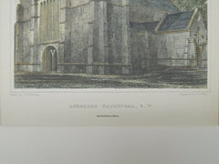 Aberdeen Cathedral, Aberdeen, Scotland, 1890, Original Plan.
