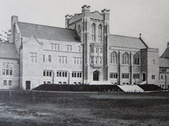 Views, Andover Theological Seminary, Cambridge, MA, 1911, Litho. Allen & Collens