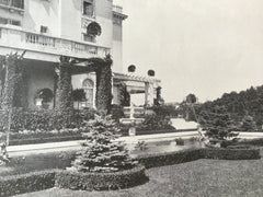 Regina Rothschild House, Deal, NJ, 1916, Lithograph. Albert S. Gottlieb