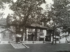 House of E.H. Gold, Esq., Holland, MI, 1916, Lithograph. Tallmadge & Watson