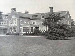 Dudley Allen Estate, Cleveland Heights, OH, 1916, Lithograph. C. Schweinfurth