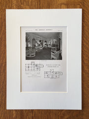 House of F.H. Scott, Esq., Hubbard Woods, IL, 1916, Lithograph. Otis & Clark