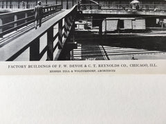 F.W. Devoe & C.T. Reynolds Co, Chicago, IL, 1916, Lithograph. Hill & Woltersdorf